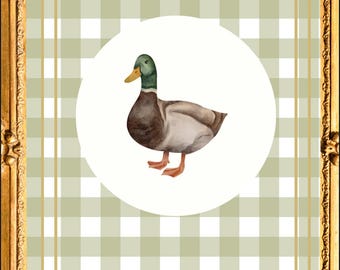 Druki dziecięce Duck Boy
