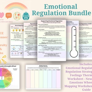 ADHD & Autism Emotional Regulation Toolkit  Sensory-Smart Printables for Families