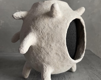 Sculpturale Bluetooth-speaker | Sculpturaal audio-object | Unieke functionele kunst