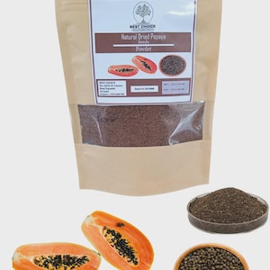 Dried papaya seeds powder Herbal for Health 100% Organic NON GMO