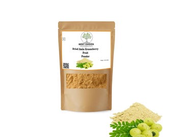 Organic Amla Powder | Natural Hair & Skin Care Supplement