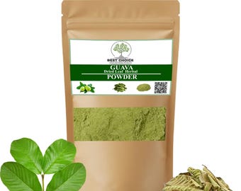 Organic Guava Leaf Powder for Hair Growth | Herbal Tea