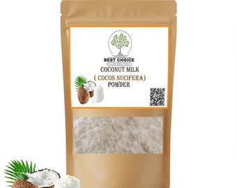 Pure Coconut Milk Powder - Dairy Free Creamer - All Natural Vegan Milk
