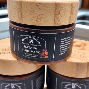 Batana Oil Hair Mask  Deep Repair and Hydration Strengthens, Restores & Adds Shine from Beauty Boost Lab
