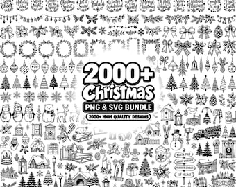 Christmas Element svg,Christmas Svg Bundle,Santa Claus svg,Holiday svg,Snowflake svg,Christmas Genome svg,Christmas Tree svg