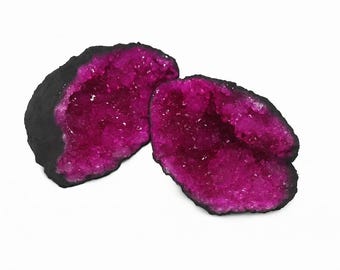 Natural Geode Crystal Cave Purple – Decoration, Minerals, Fossils, Healing Stone, Collectible