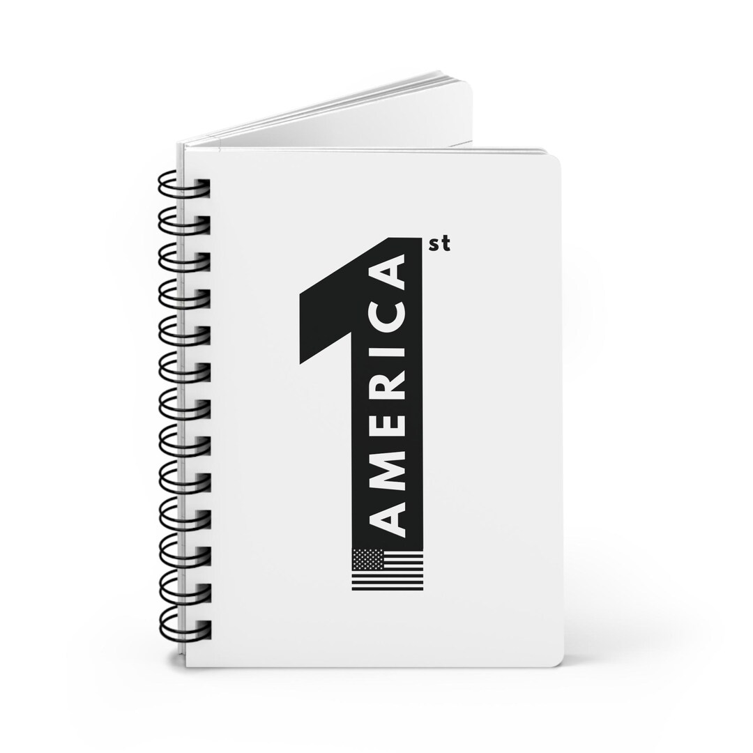Notebook America 1st Collection : Spiral Bound Journal in 5x7 Size With ...