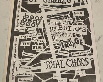 Pocketful of Change - Punk Rock Magazine circa 2005 Total Chaos, Orange, Tim Wise, The Briefs