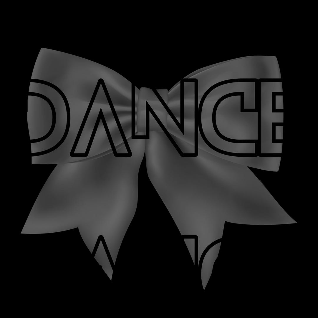 Black Dance Stack With Bow - Etsy