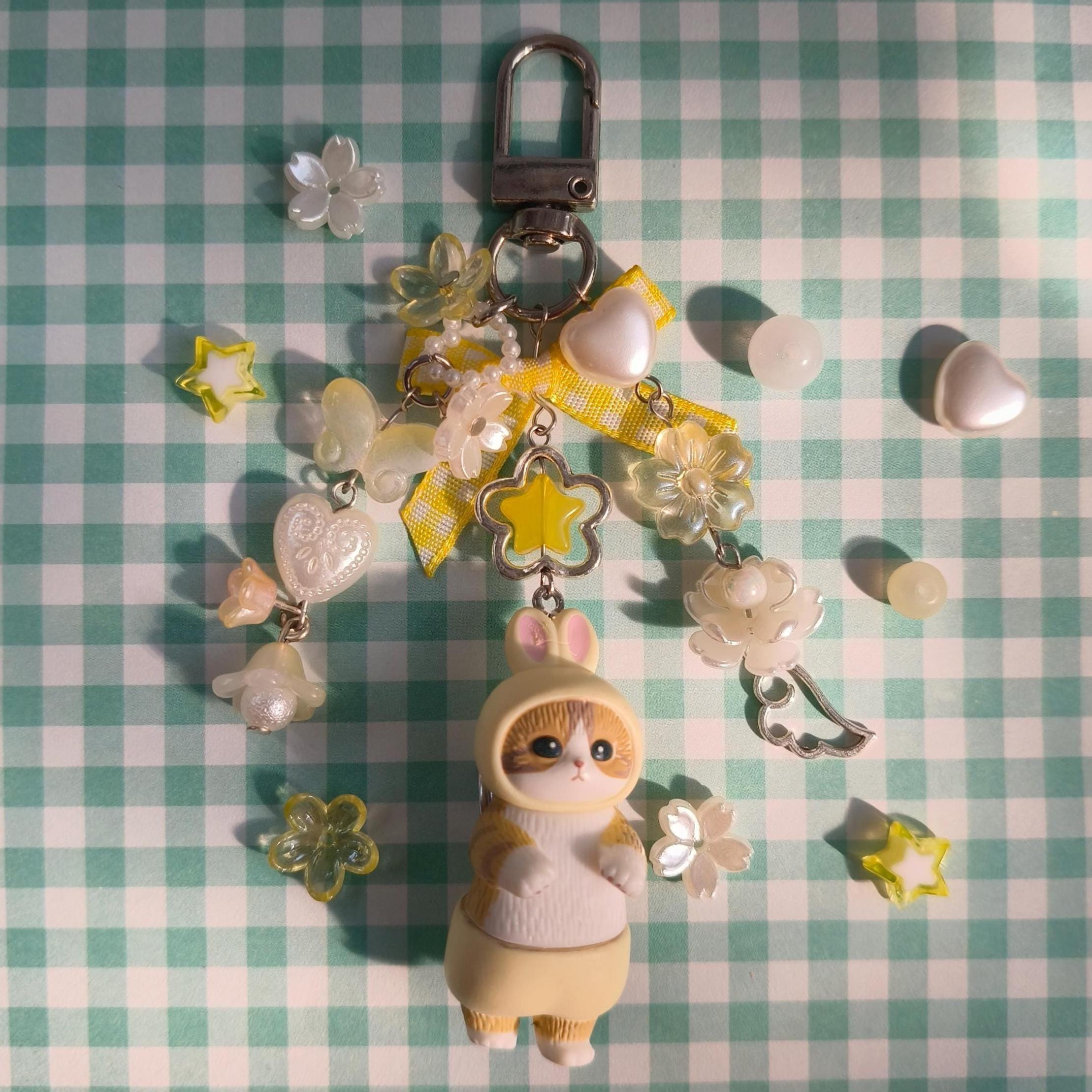 Mofusand Bunny Rabbit Series Keychain Charm - Etsy