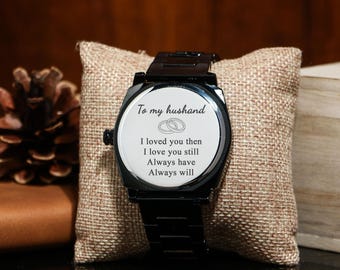 Personalized Watch,Best gifts for dad,Birthday Gifts for Dad,Personalized wood gifts for dad