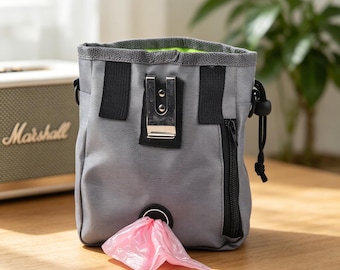 Bolsa para premios para perros - negra - Bolsa para pasear perros