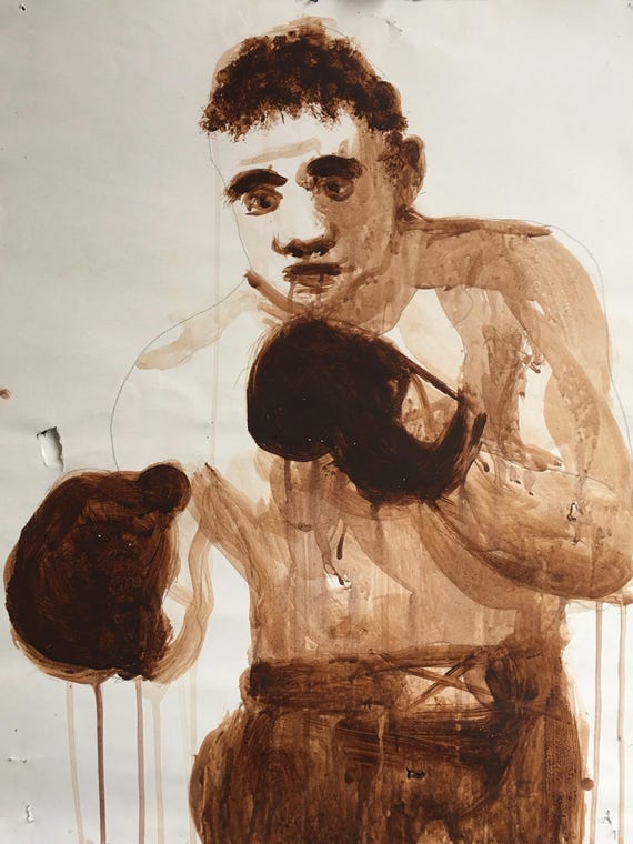 Untitled Boxer, #19 - Etsy