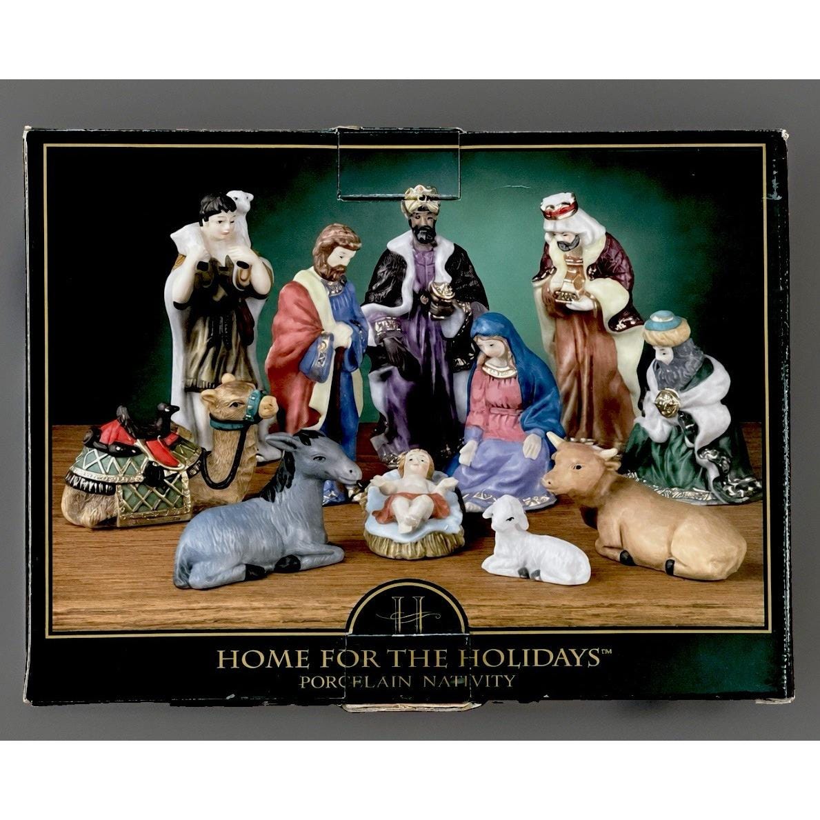 Porcelain Nativity - Etsy