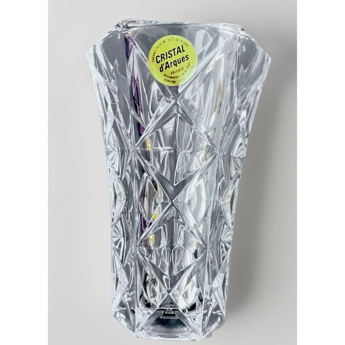 Crystal d'arques vase - Etsy 日本