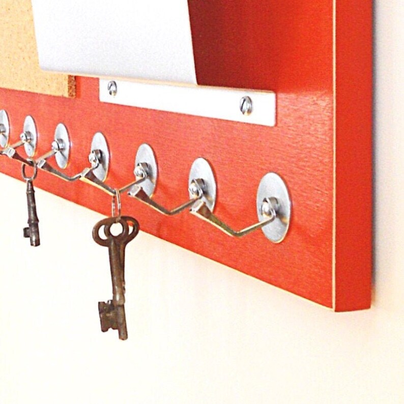 OFFICE WALL ORGANIZER File Mail Holder Bulletin Cork Board Etsy