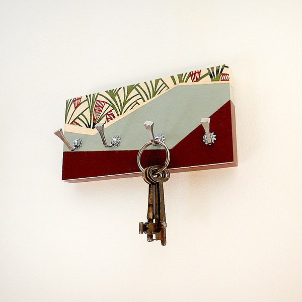 BAMBOO: abstract modern asian wall key rack