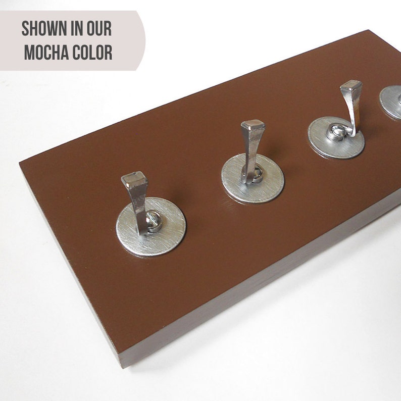 Modern Key Hook Small Wall Mount Holder Rack