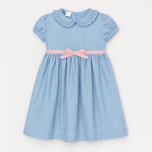 Mönster för pajklänning: Nybörjarvänlig PDF (storlekar 2-12 år)