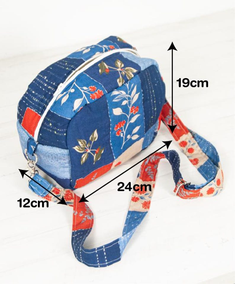 Chest Rounded Bag Pattern Round Crossbody Bag Sewing Pattern — Sew a Unique Structured Bag With ...