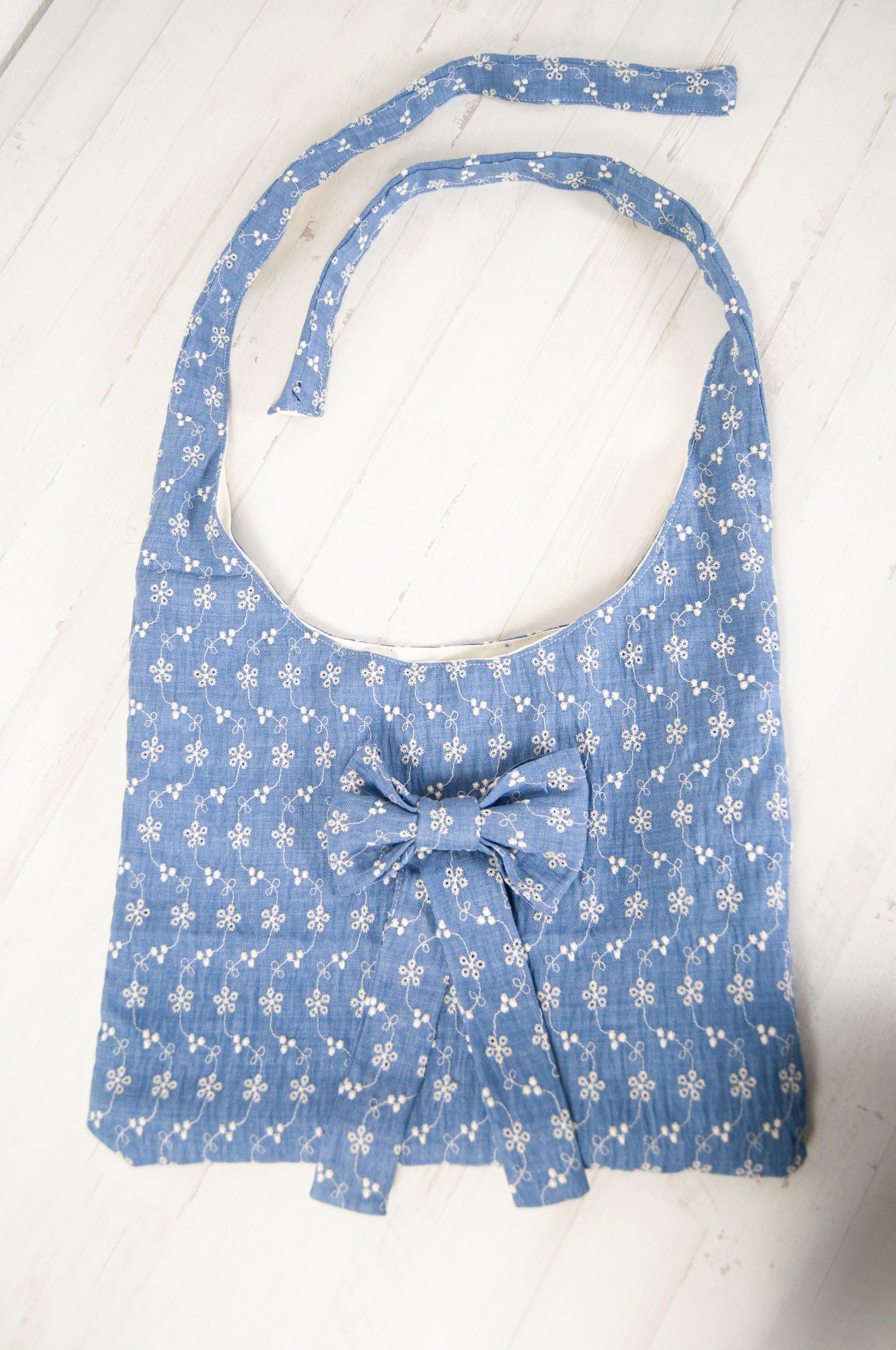 Bow Tote Bag Sewing Pattern — Sew a Romantic Tote With Adjustable Tie ...