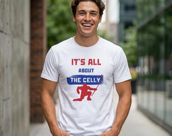 It's All About the Celly Hockey Shirt | Funny Hockey T-Shirt | Hockey Player Gift | Hockey Goal Celebration Tee | Hockey Fan