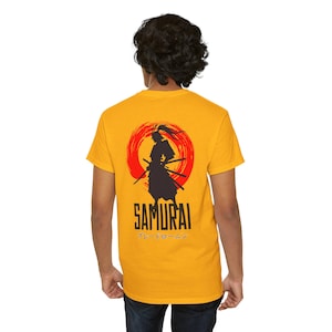 Samurai T-shirt, Japanese Ronin Graphic Tee, Bushido Style Shirt, Blade Ronin Apparel, Japanese Warrior Gift, Minimalist Tee