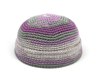 Handmade Cotton Crochet Docker Cap: Fisherman Beanie, Skull Cap