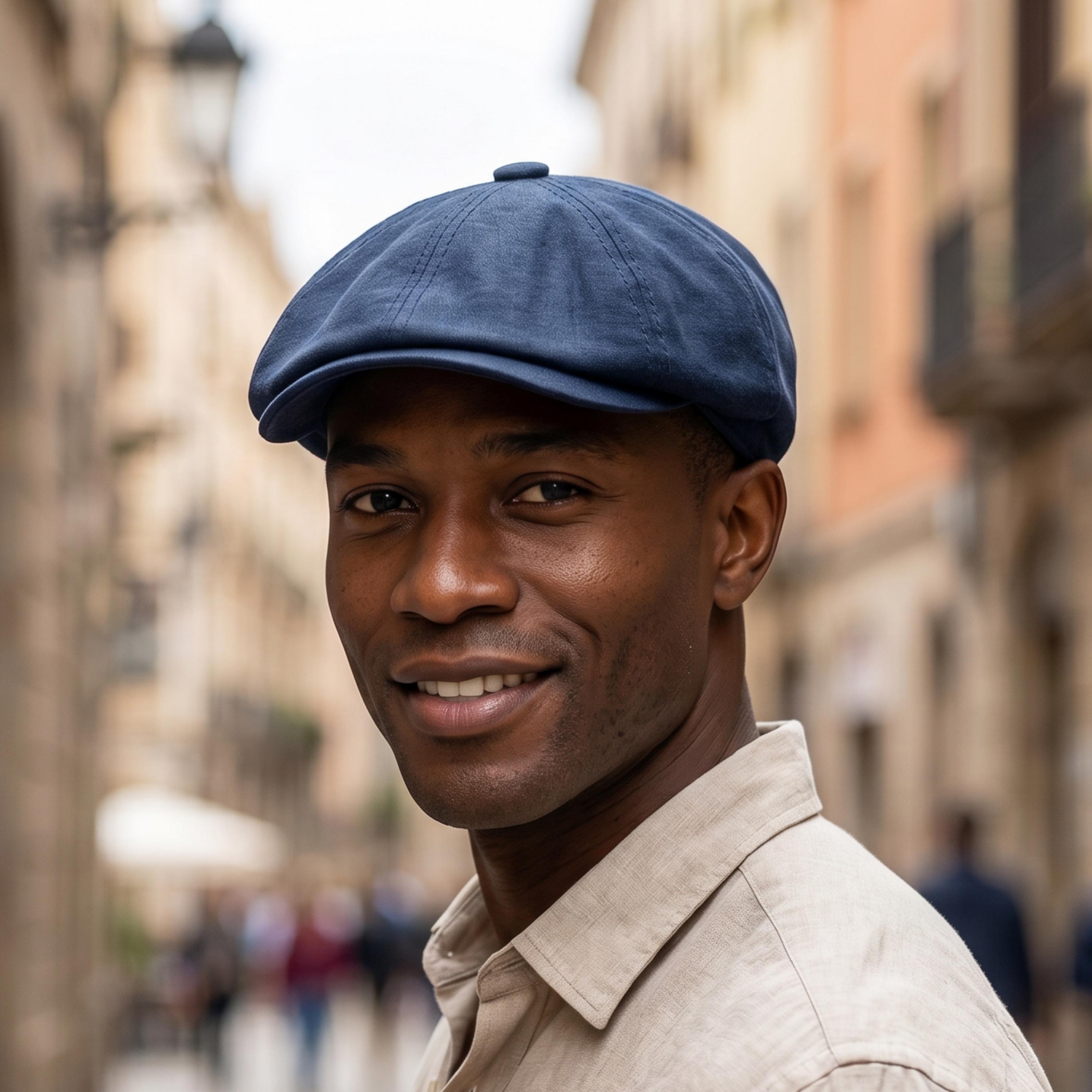 Canvas Hats Men Flat Caps - Etsy