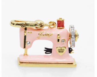 Juicy Couture Sewing Machine Pendant