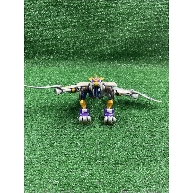 Power Rangers Wild Force Lunar Wolf Primal Morphin Action Figure 2002 Bandai zdjęcie 6
