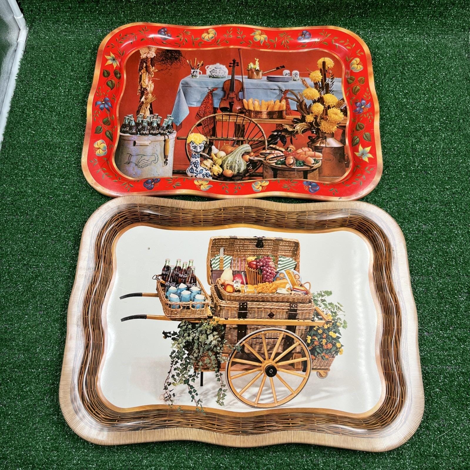 Metal Tray 1960s - Etsy