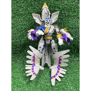 Power Rangers Wild Force Lunar Wolf Primal Morphin Action Figure 2002 Bandai zdjęcie 1