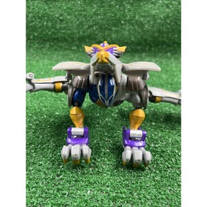 Power Rangers Wild Force Lunar Wolf Primal Morphin Action Figure 2002 Bandai zdjęcie 7
