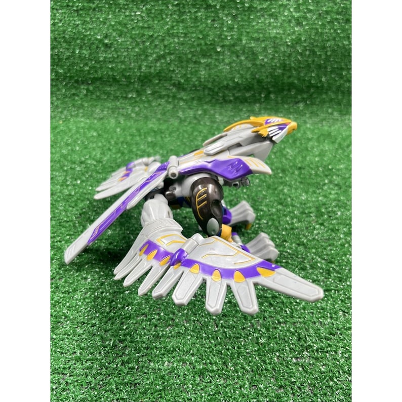 Power Rangers Wild Force Lunar Wolf Primal Morphin Action Figure 2002 Bandai zdjęcie 8