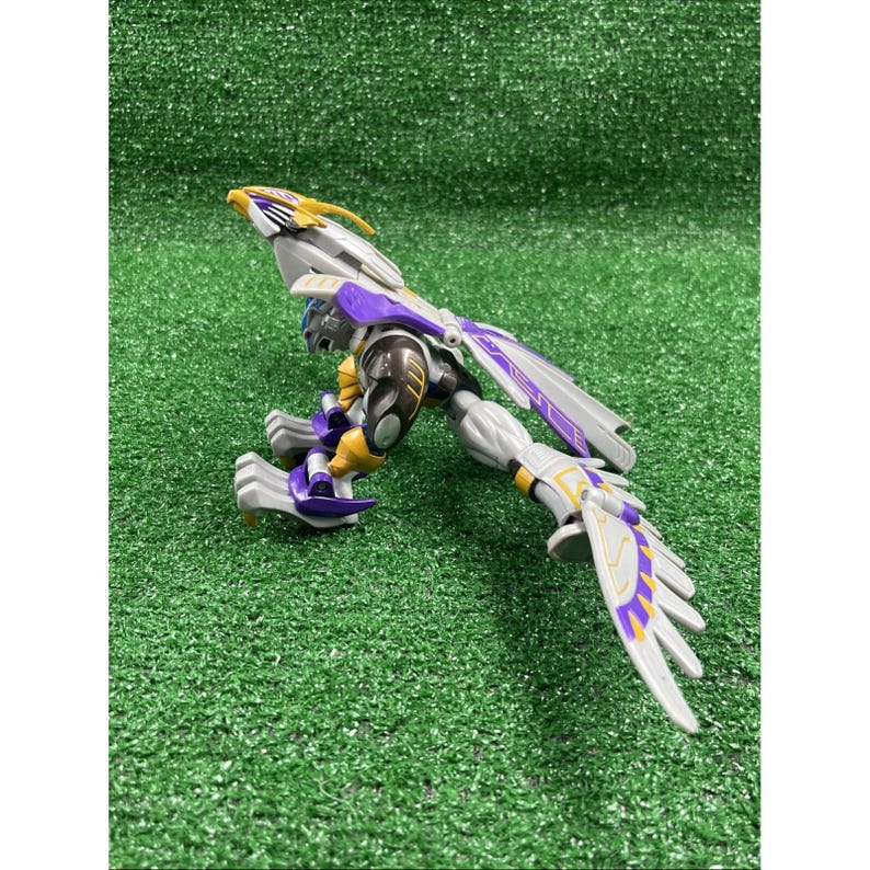 Power Rangers Wild Force Lunar Wolf Primal Morphin Action Figure 2002 Bandai zdjęcie 10