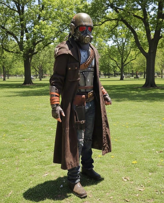 Custom Fallout NCR Ranger Armor Cosplay Set Costume Cosplay Handmade Suit Outfit