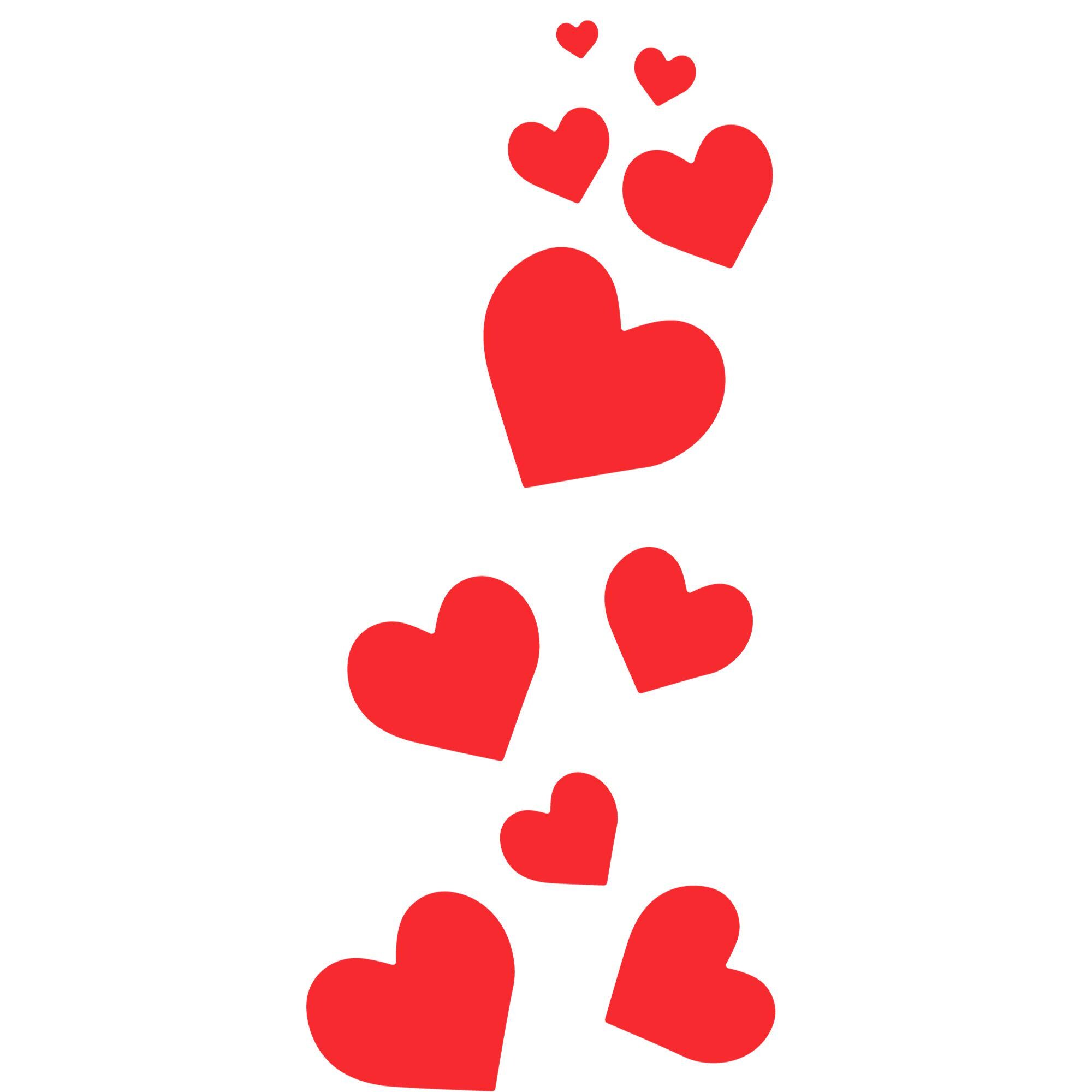 Red Hearts SVG Bundle: Valentine's Day Graphics (digital Download) - Etsy
