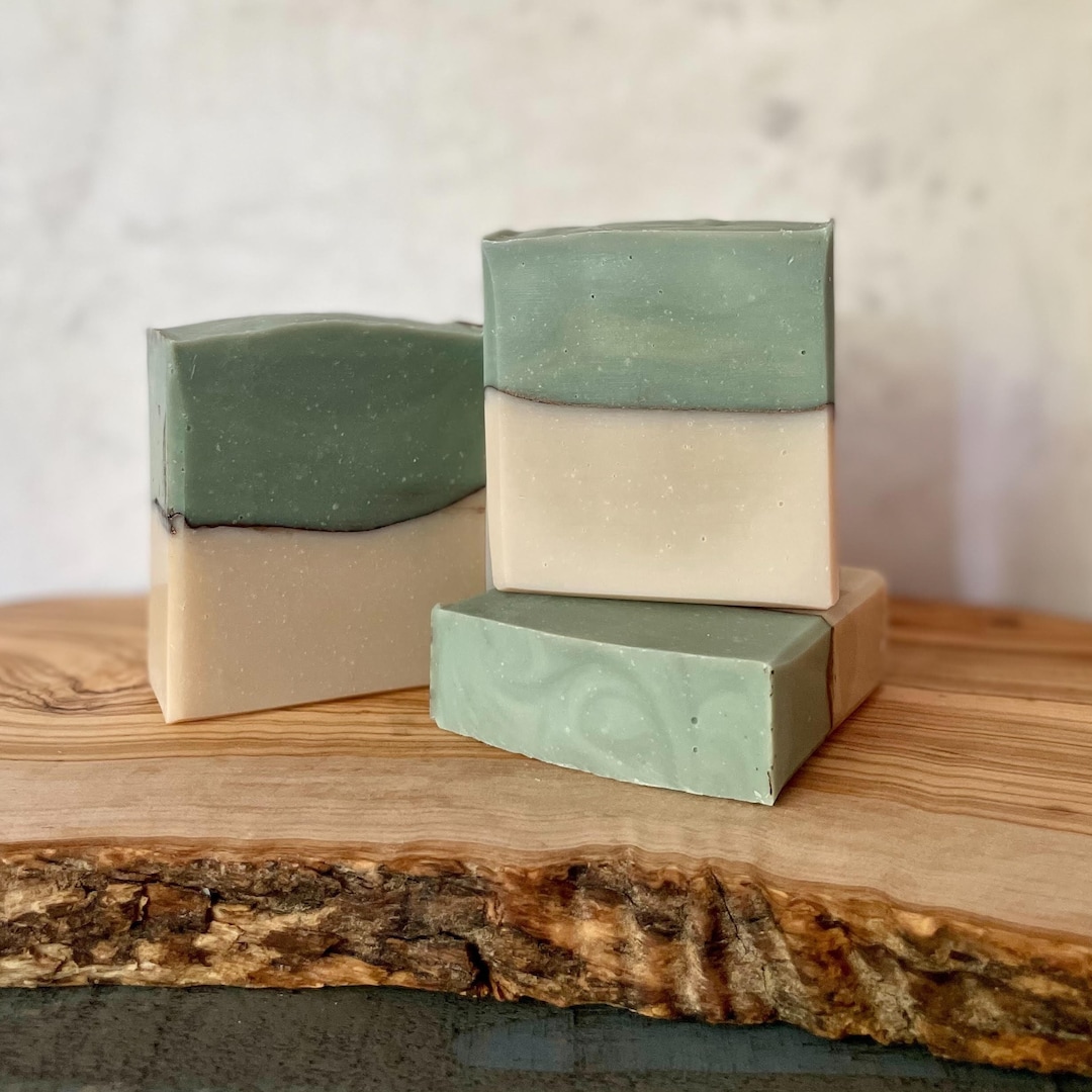 Tobacco & Bay Leaf Soap 4.5 Oz. All Natural Bar Soap Cold Process Soap