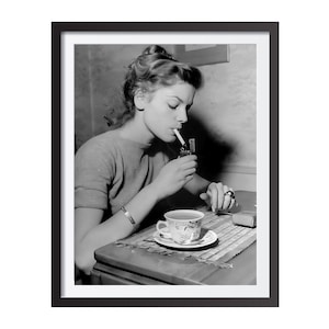 lauren bacall smoking cigarettes Compilation (1944-1981) Lauren Bacall Art - Etsy