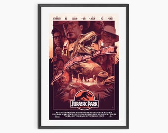 ジュラシック・パーク - 1993 | HQ 300dpi | 28x40 24x36 16x24 12x18