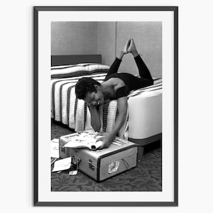 Maya Angelou Print, Black and White, Vintage Photograph, Retro Wall Art, Feminist Poster, Teen Girl Room Decor, Digital Download, Canvas