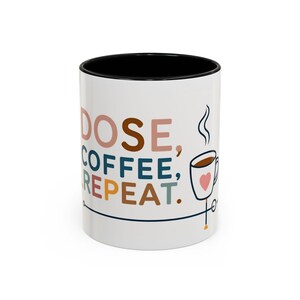 Coffee Lover Accent Mug: Fun Coffee Cup, Home or Office