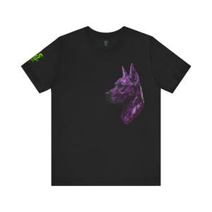 Camiseta para cachorro Dogue Alemão - Camiseta unissex de manga curta, presente para amantes de animais de estimação, camiseta colorida com estampa de cachorro, design exclusivo de animal, uso casual