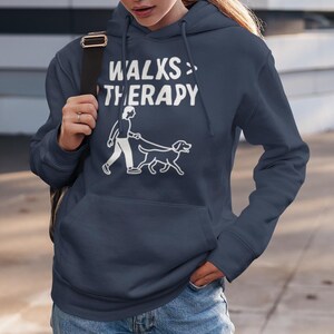 Dog Walking Hoodie: Comfort Blend, Pet Lover Gift