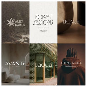 Individuelles Wortmarken-Logo-Design | Luxuriöses Typografie-Logo | Redaktionelle Markenidentität | Minimalistisches, feminines Wortmarken-Design für Unternehmen |