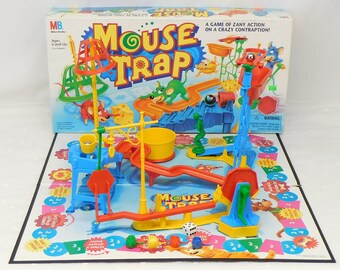 Vintage 1970 Ideal Toy Company Family Game Mousetrap - Ruby Lane