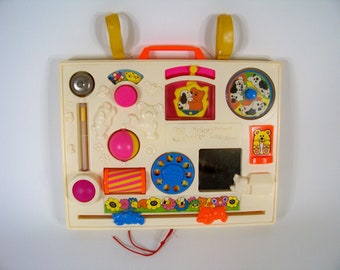 fisher price crib activity center