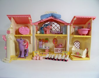 my little pony house vintage