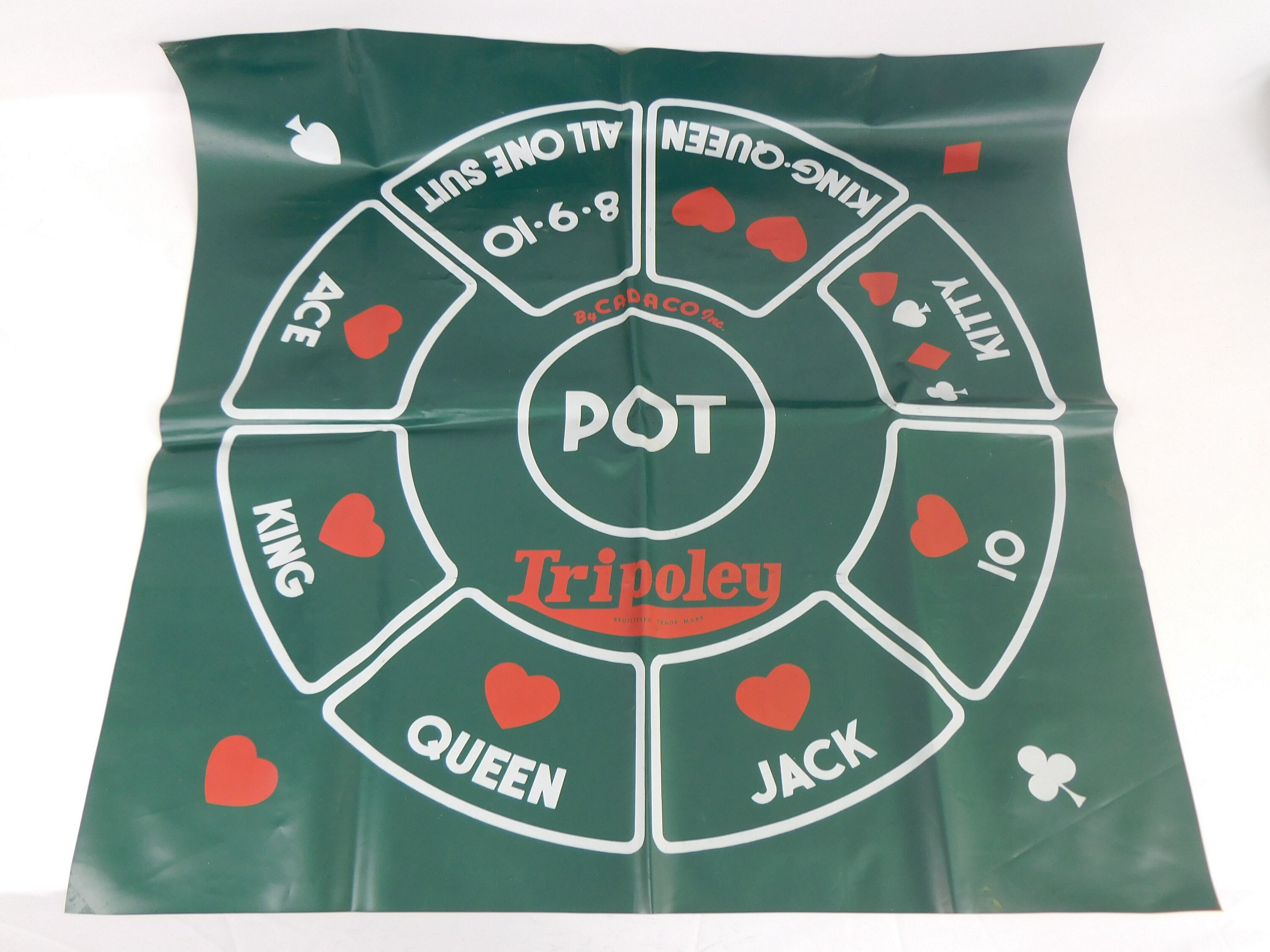 Vintage Tripoley Crown Edition Includes Chips Cards and - Etsy